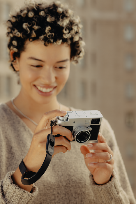 Peak Design Cuff Leather Wrist Camera Strap - Black