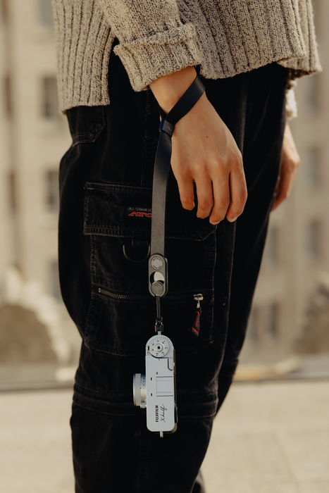 Peak Design Cuff Leather Wrist Camera Strap - Black