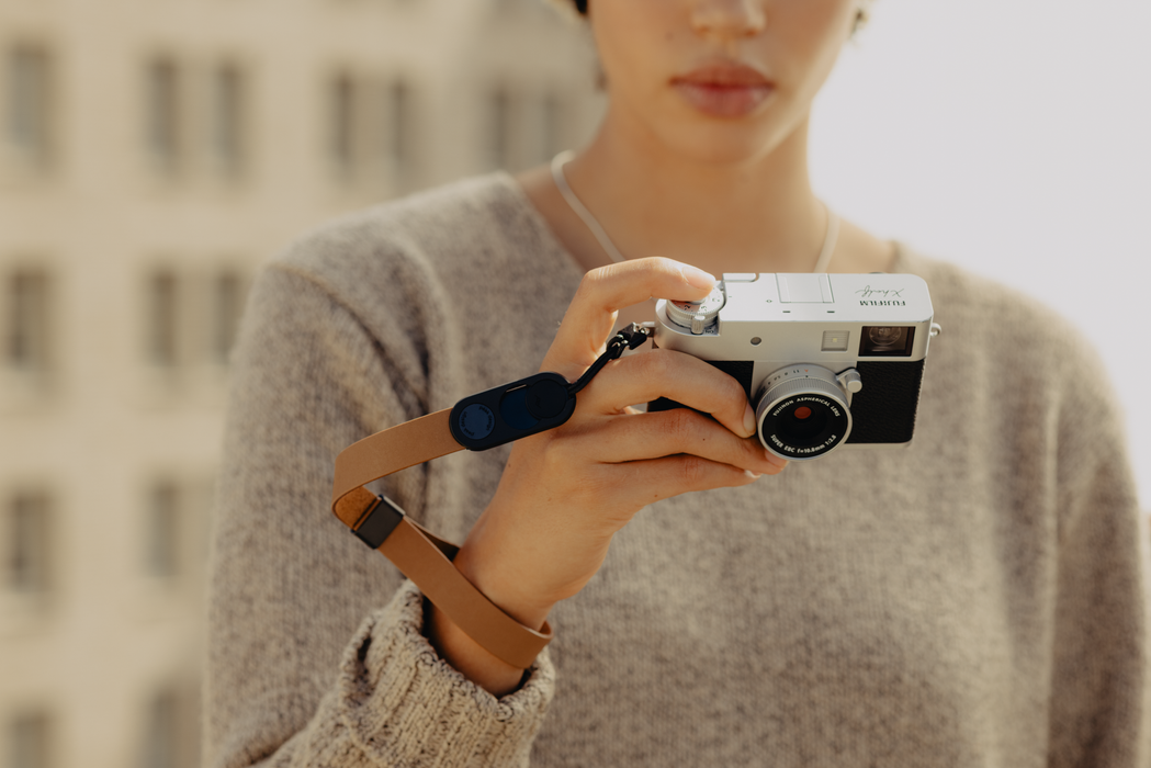 Peak Design Cuff Leather Wrist Camera Strap - Tan