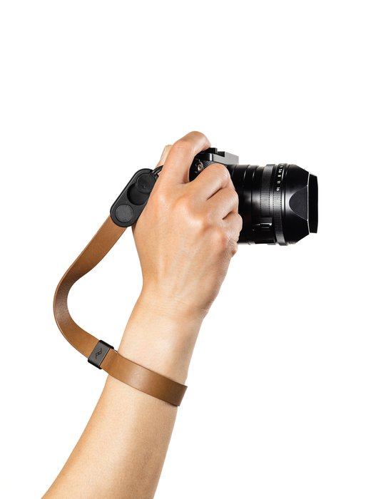 Peak Design Cuff Leather Wrist Camera Strap - Tan