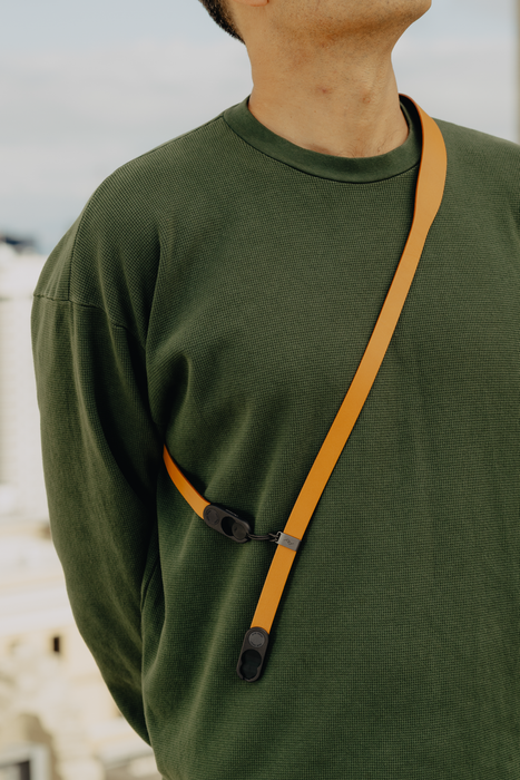 Peak Design Form Leather Long Camera Strap - Amber