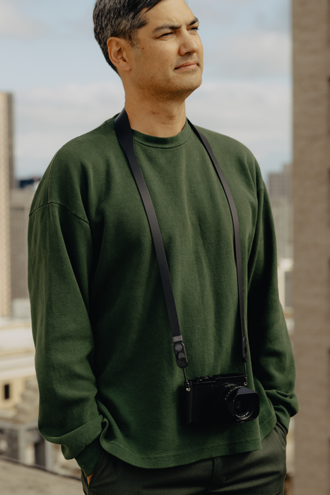 Peak Design Form Leather Long Camera Strap - Black