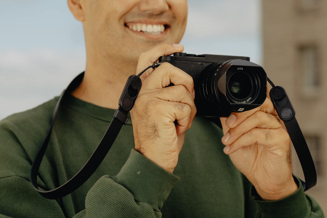 Peak Design Form Leather Long Camera Strap - Black