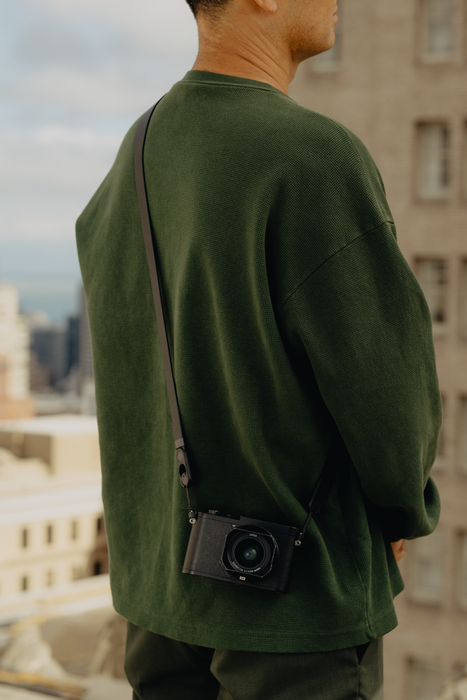 Peak Design Form Leather Long Camera Strap - Black