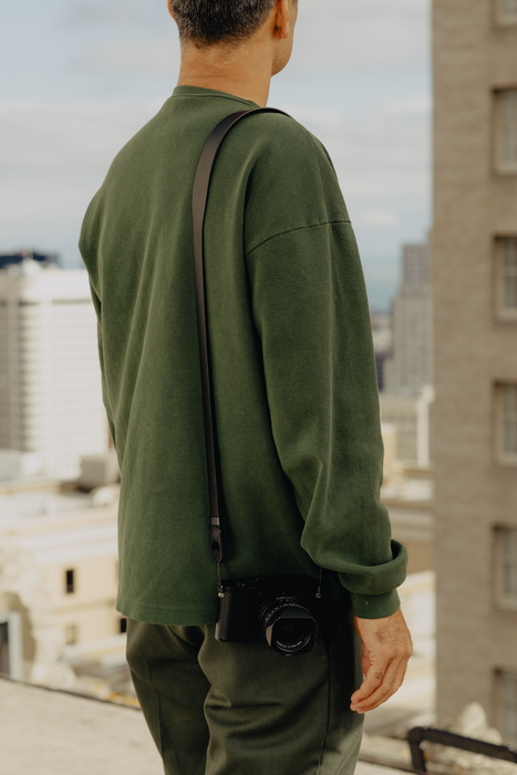 Peak Design Form Leather Long Camera Strap - Black