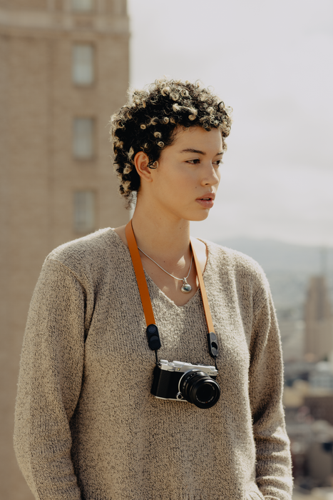 Peak Design Form Leather Neck Camera Strap - Amber