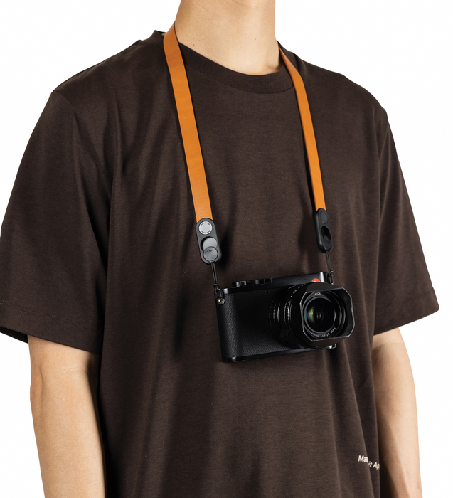 Peak Design Form Leather Neck Camera Strap - Amber