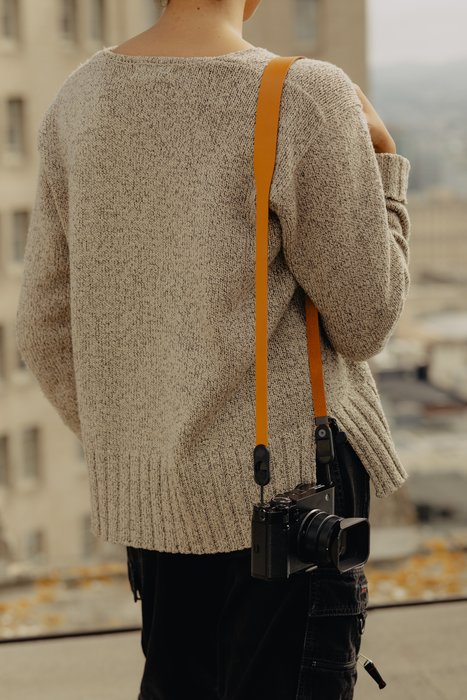 Peak Design Form Leather Standard Camera Strap - Amber