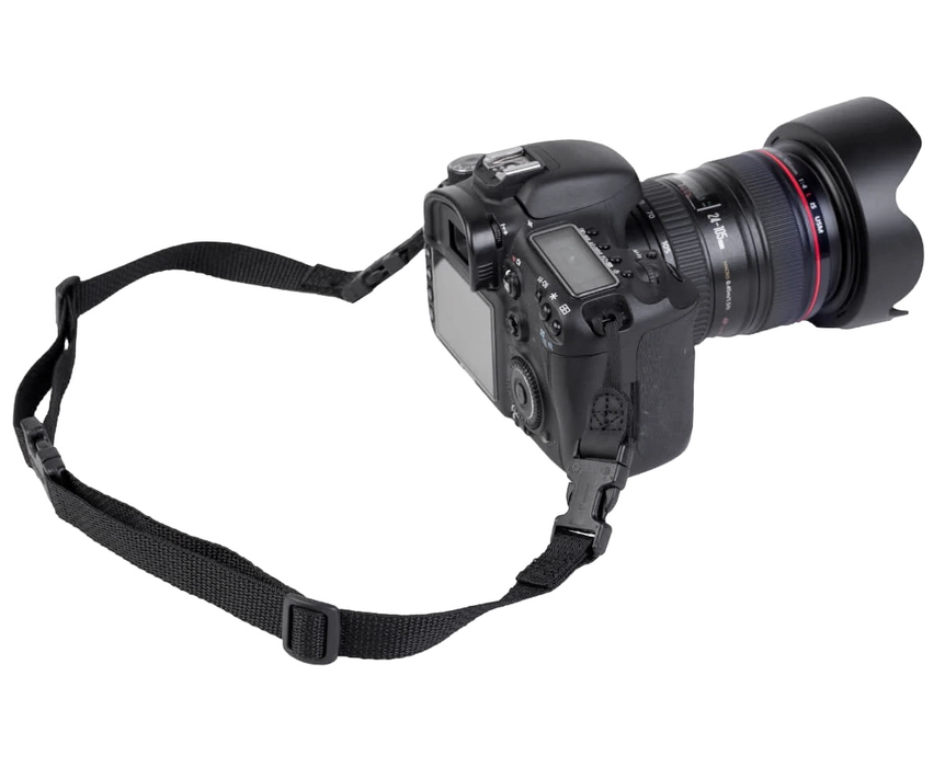 Op/Tech Uni-Loop Adapters with 1/4" Webbing, Regular 10.5-13.5" - Black