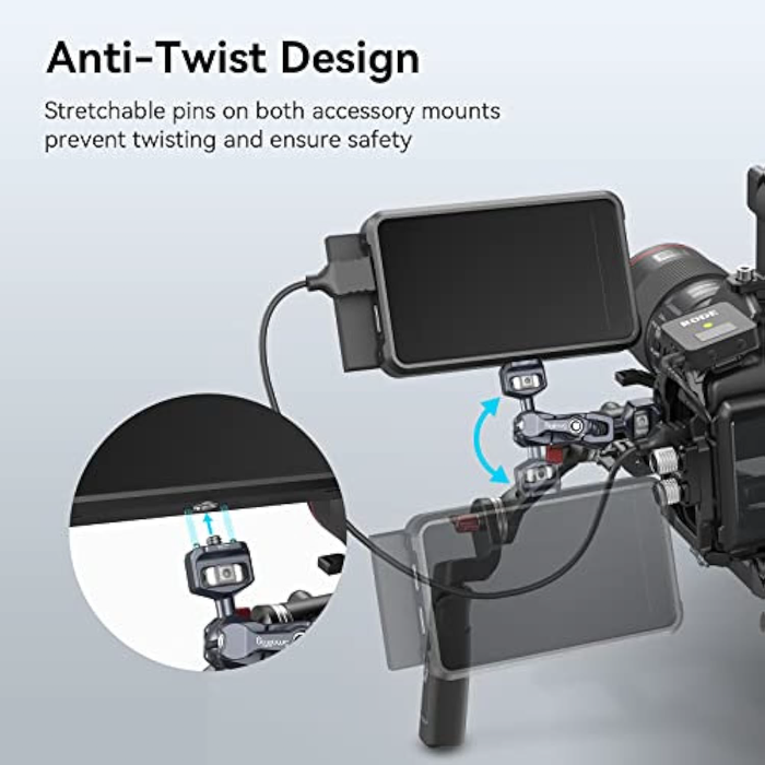 SmallRig Magic Arm with Dual Ball Heads (1/4”-20 Screws) 3873