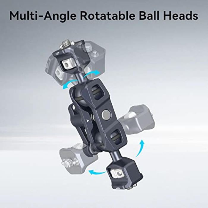 SmallRig Magic Arm with Dual Ball Heads (1/4”-20 Screws) 3873