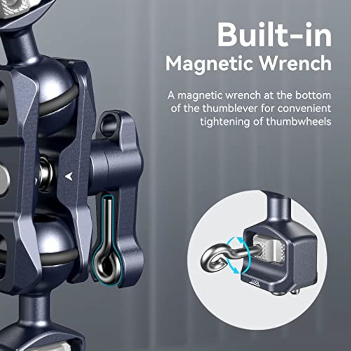 SmallRig Magic Arm with Dual Ball Heads (1/4”-20 Screws) 3873