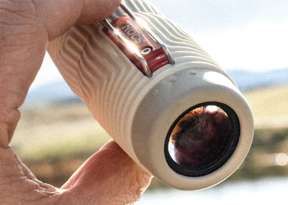 Nocs Provisions Zero Tube 10x25 Monocular - Off-Piste Red