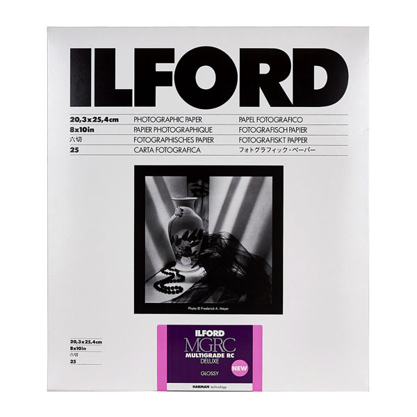 Ilford Multigrade V RC Deluxe Paper, Glossy, 8 x 10