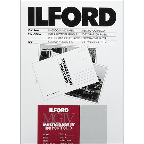 Ilford Multigrade RC Paper, Pearl, 4 x 6" - 100 sheets
