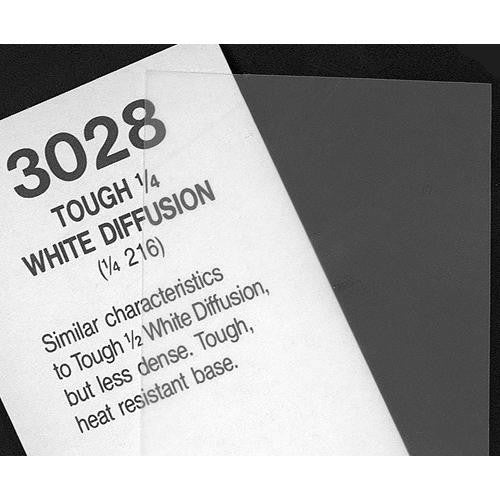 Rosco Cinegel #3028 Filter - 1/4 Tough White Diffusion - 48"x25' Roll
