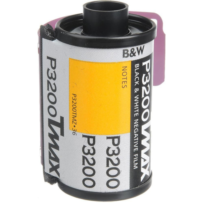 Kodak Professional T-Max P3200 Black & White Negative, 35mm Film, 36 Exposures, Single Roll