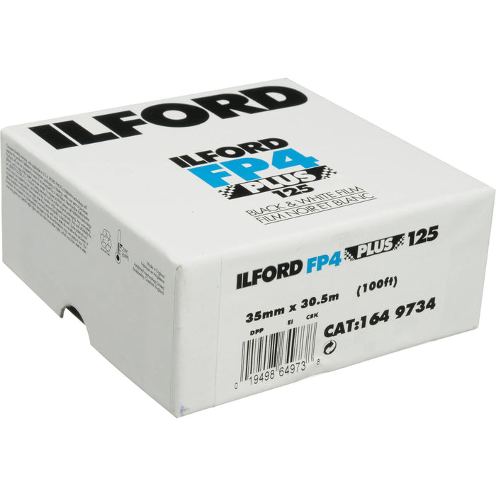 Ilford FP4 Plus 125 Black and White Negative - 35mm Film, 100' Roll
