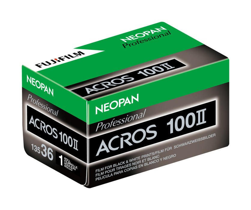 Fujifilm Neopan Acros 100 II Black & White Negative -35mm Film, 36 Exposures, Single Roll