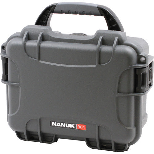 Nanuk 904 Case with Foam - Graphite
