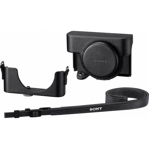 Sony Premium Jacket Case for Cyber-shot RX100 Series - Black