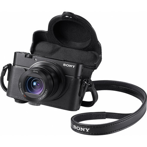 Sony Rx100 Jacket Sony Premium Jacket Case for Cyber-shot RX100 Series - Black — Glazer's ...