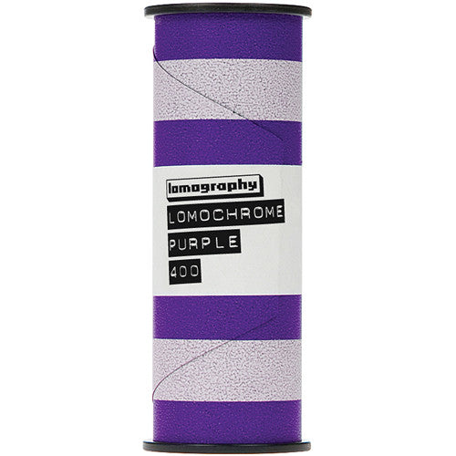 Lomography LomoChrome Purple XR 100-400 Color Negative - 120 Film, Single Roll