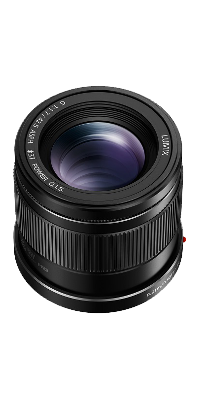 Panasonic Lumix G 42.5mm f/1.7 ASPH Power O.I.S. Lens Panasonic Lumix G 42.5mm f/1.7 ASPH Power O.I.S. Lens