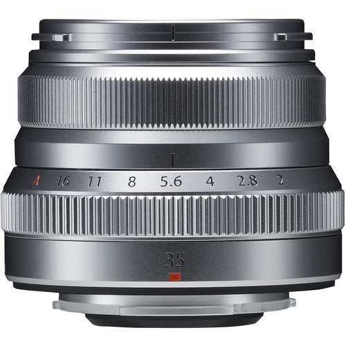 Fujifilm XF 35mm f/2 R WR Lens - Silver — Glazer's Camera
