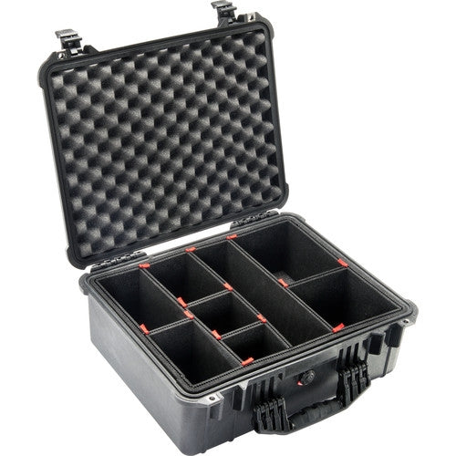 Pelican 1550 Protector Case with Dividers - Black
