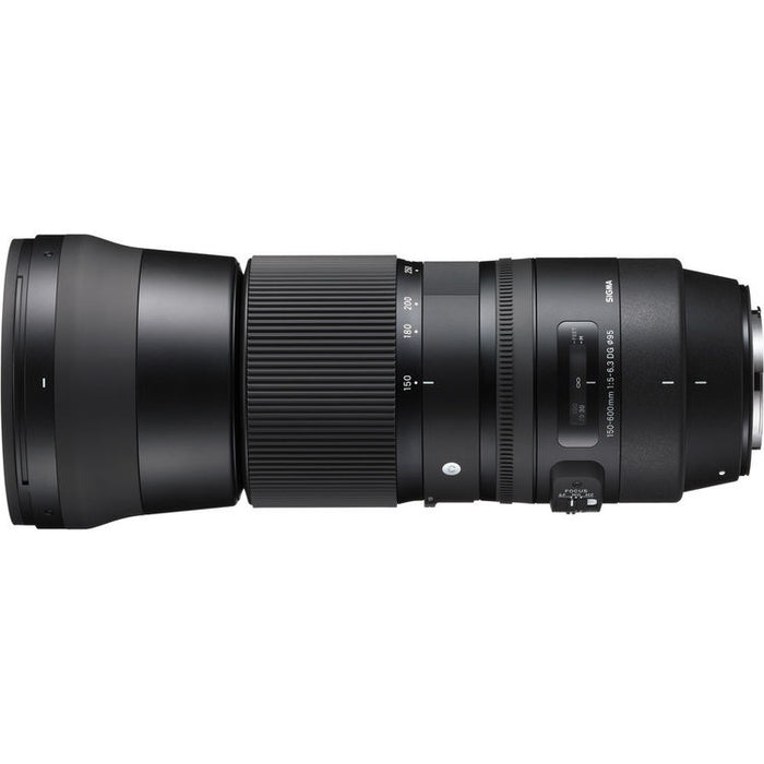 Sigma 150-600mm f/5-6.3 DG OS HSM Contemporary Lens - Canon EF Mount