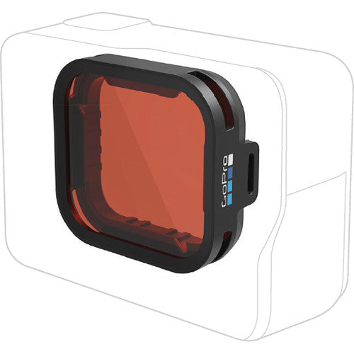 GoPro Red Snorkel Filter for HERO6 Black & HERO5 - Black