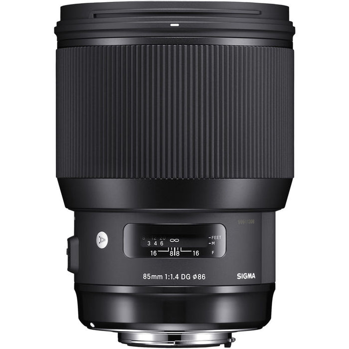 Sigma 85mm f/1.4 DG HSM Art Lens - Canon EF Mount