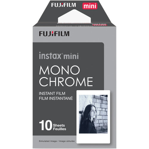 Fujifilm Instax Mini Black & White Instant Film - 10 Exposures — Glazer's  Camera