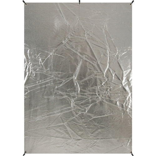 Westcott X-Drop 2-in-1 Sunlight/Silver Bounce Fabric (5' x 7')