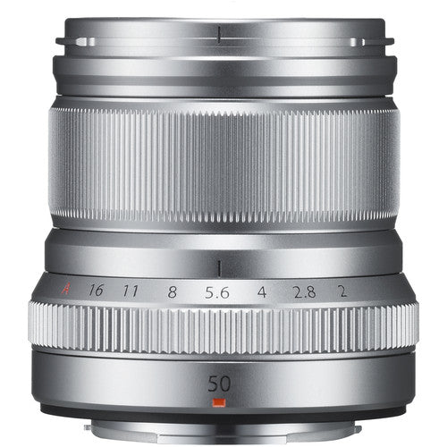Fujifilm XF 50mm f/2 R WR Lens - Silver