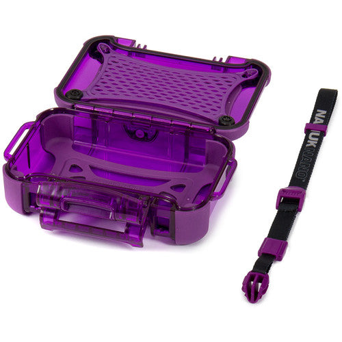 Nanuk Nano 320 Protective Hard Case - Purple