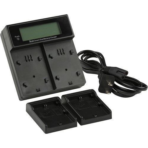 ikan Dual Charger for Canon LP-E6 Type Batteries