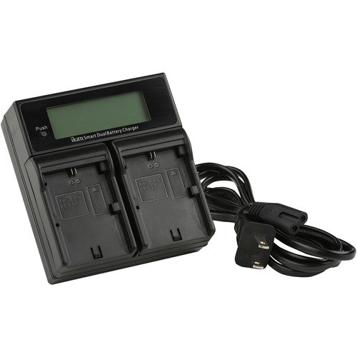 ikan Dual Charger for Canon LP-E6 Type Batteries