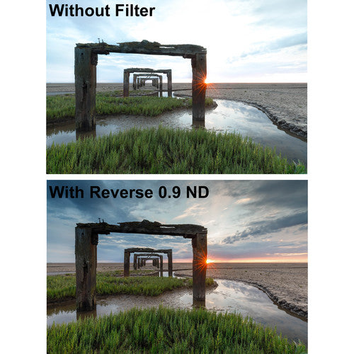 LEE Filters 100x150mm Reverse-Graduated 0.6 Filter - 2 Stops