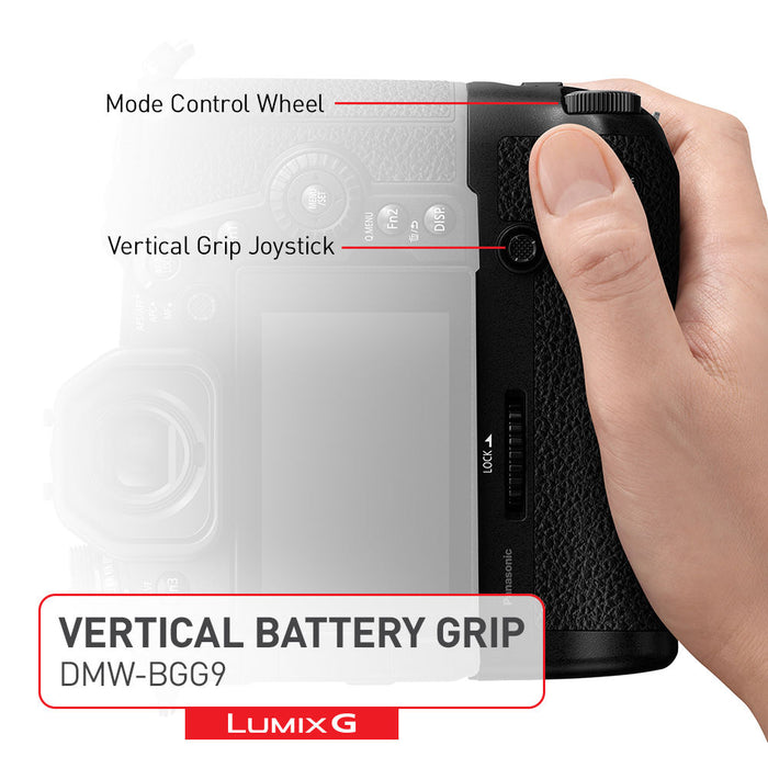 Panasonic DMW-BGG9 LUMIX G9 Vertical Battery Grip