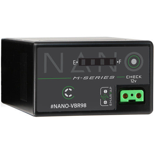 CoreSWX Nano-VBR98 7.4V Battery with D-Tap for Select Panasonic Camcorders