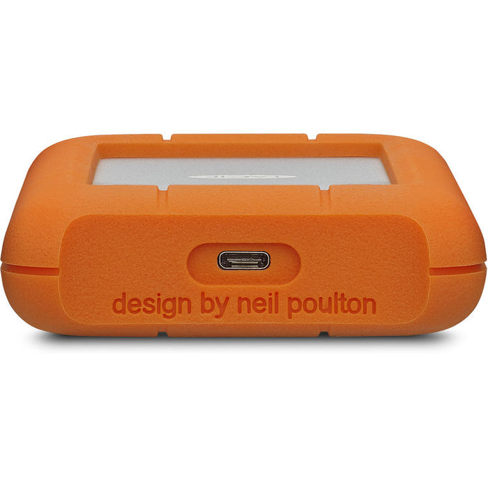 LaCie 5TB Rugged USB 3.0 Type-C External Hard Drive