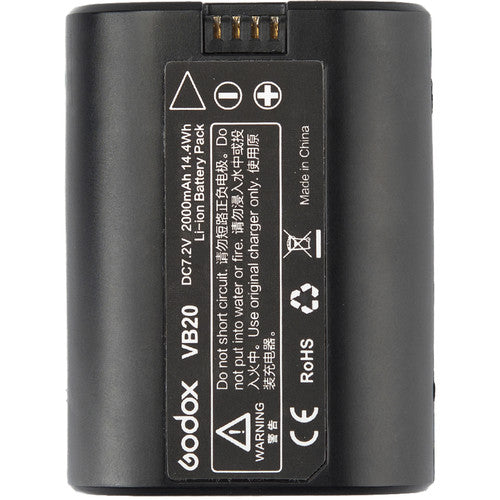 Godox VB20 Lithium-Ion Battery for V350S Flash - 7.2V, 2000mAh