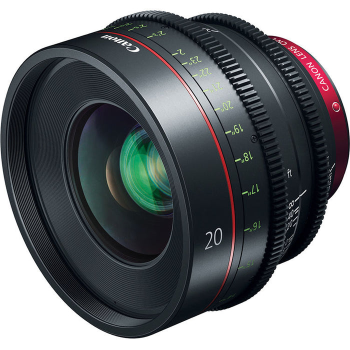 Canon CN-E 20mm T1.5 L F Cinema Prime - EF Mount Lens