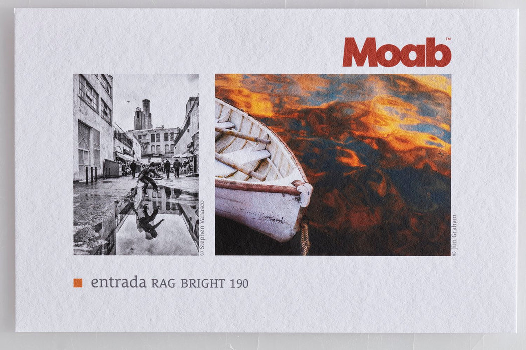 Moab Entrada Rag Bright 190, 4" x 6" - 50 Sheets