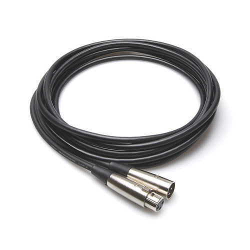 Hosa Technology 3-Pin XLR Male to 3-Pin XLR Female Balanced Microphone Cable - 25'
