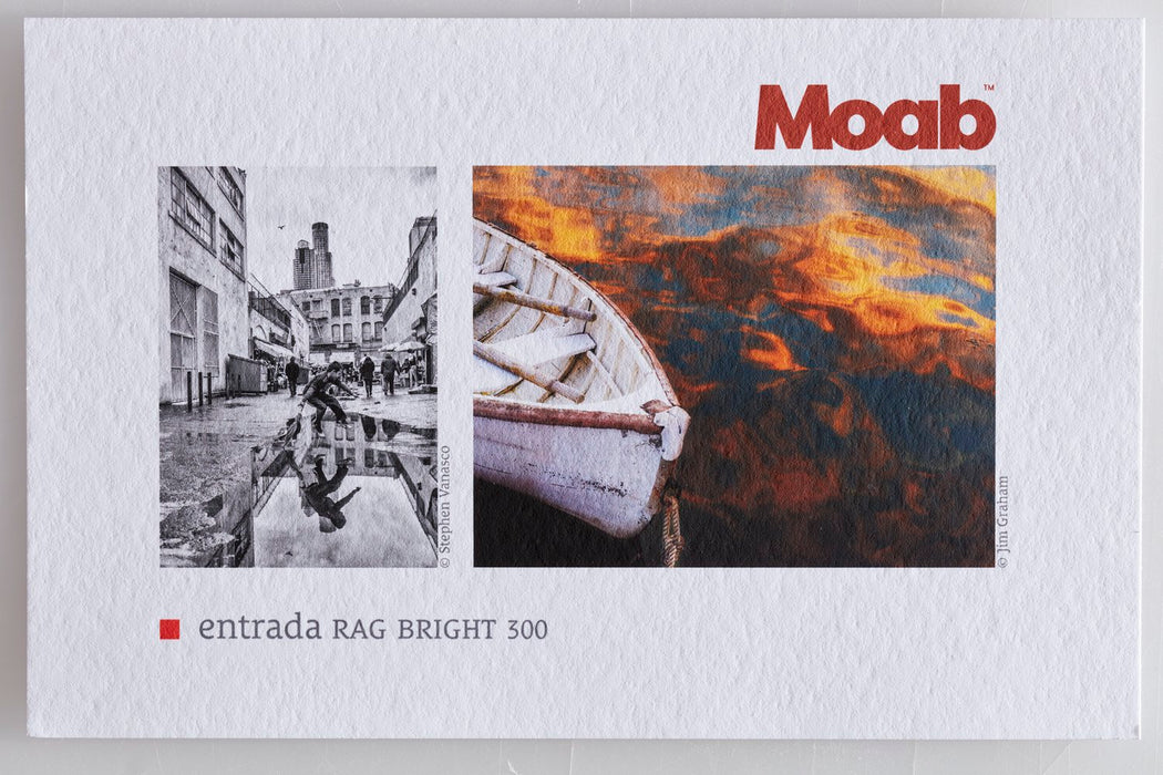 Moab Entrada Rag Bright 300, 17" x 22" - 25 Sheets