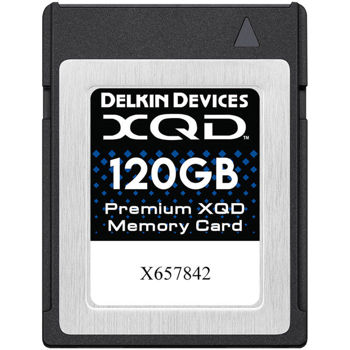 Delkin Devices Premium XQD Memory Card - 120gb