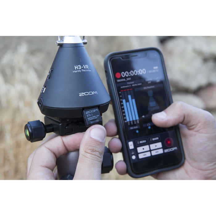 Zoom H3-VR Handy Audio Recorder with Built-In Ambisonics Mic Array